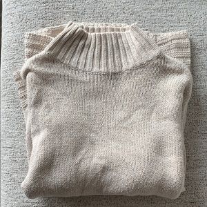 Old Navy Cream Turtle Neck Sweater